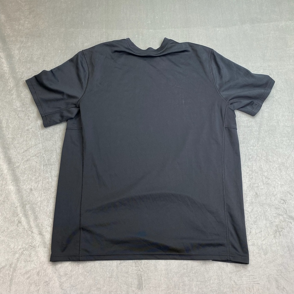 Nike Dri Fit Shirt Black Athletic Tee Training Mens XL - Picture 4 of 11